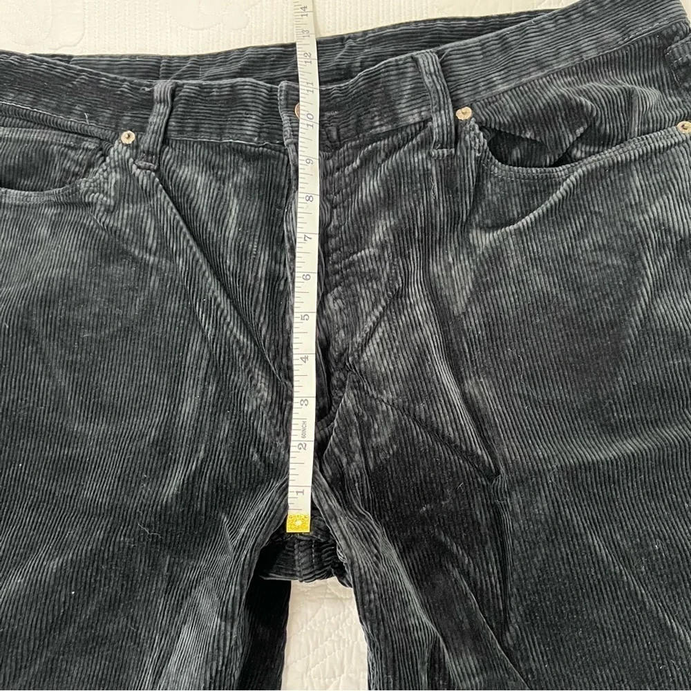 Polo Ralph Lauren Pants Men’s 38 Corduroy Straight Classic Fit Black Vintage B